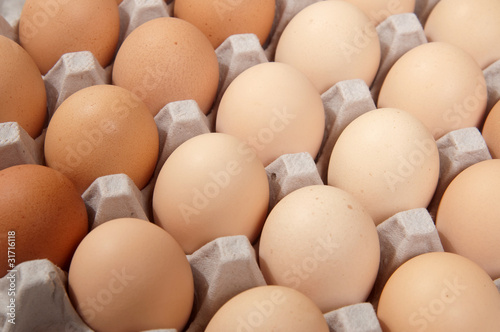 Brown eggs