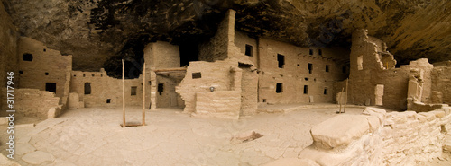 Fényképezés Spruce Tree House panorama, Mesa Verde National Park, CO