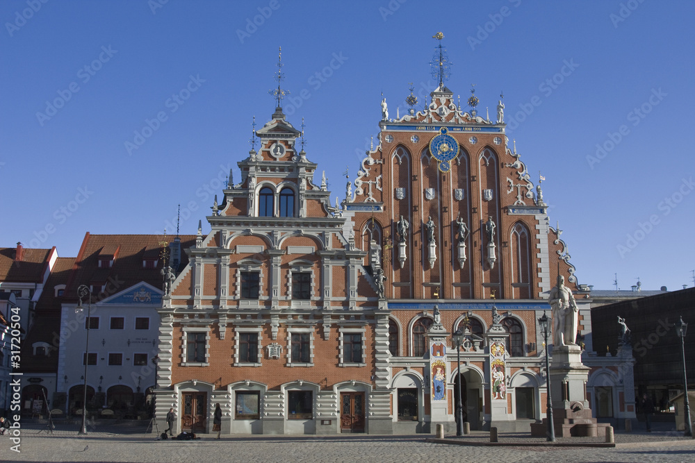House of the blackheads in riga