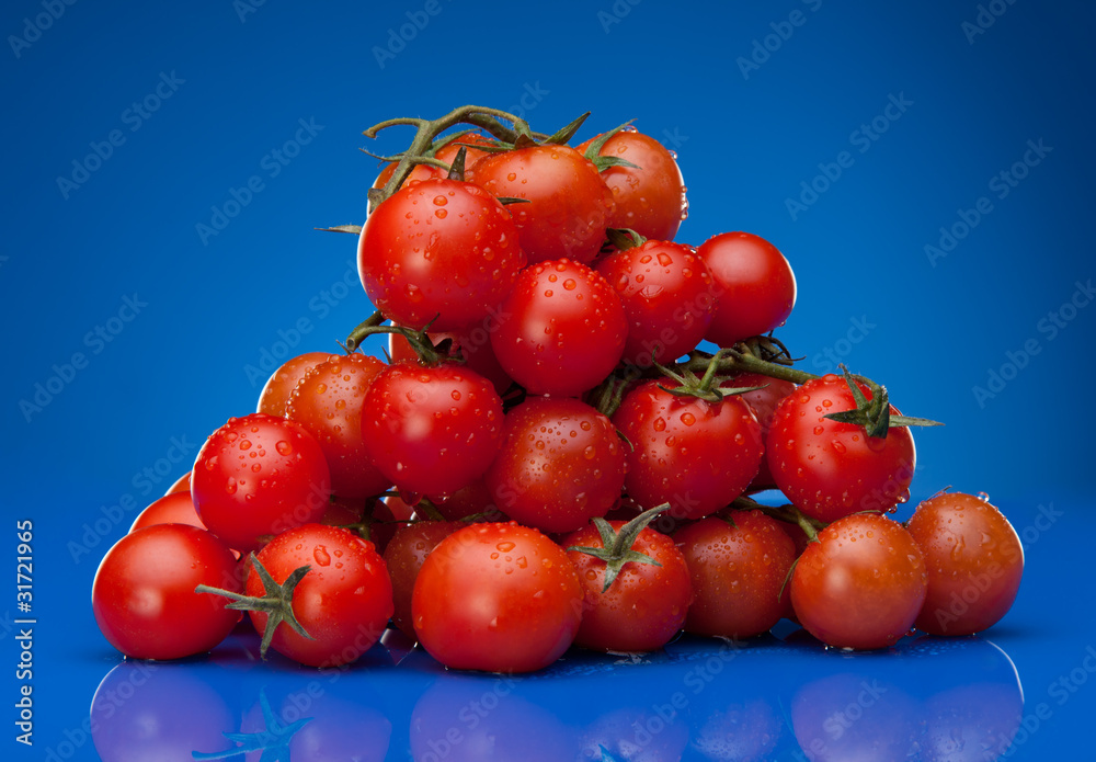 Pile of cherry tomato