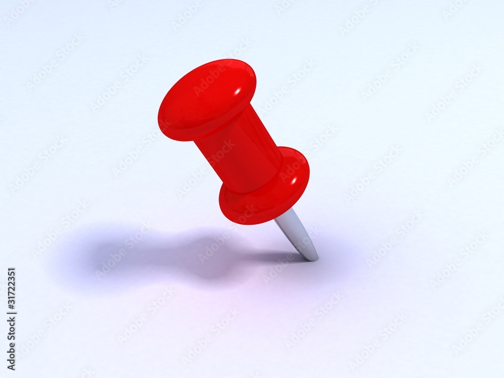 Red Glitter Pin Paper Red Glitter Pin Paper