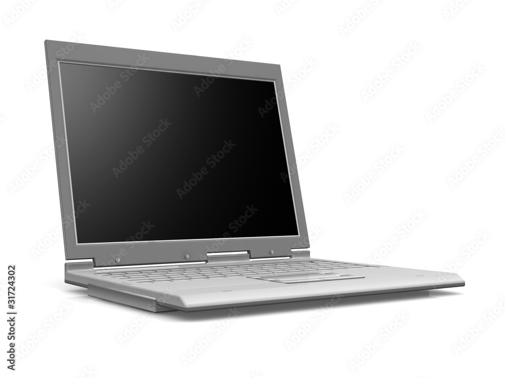 professional Laptop isolated on white background professional Laptop isolated on white background