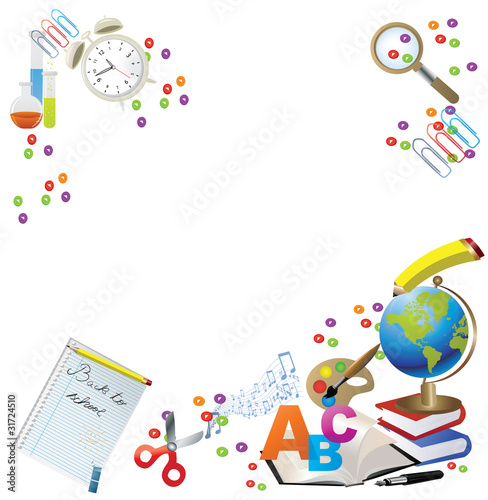 Back to School Design - Vector