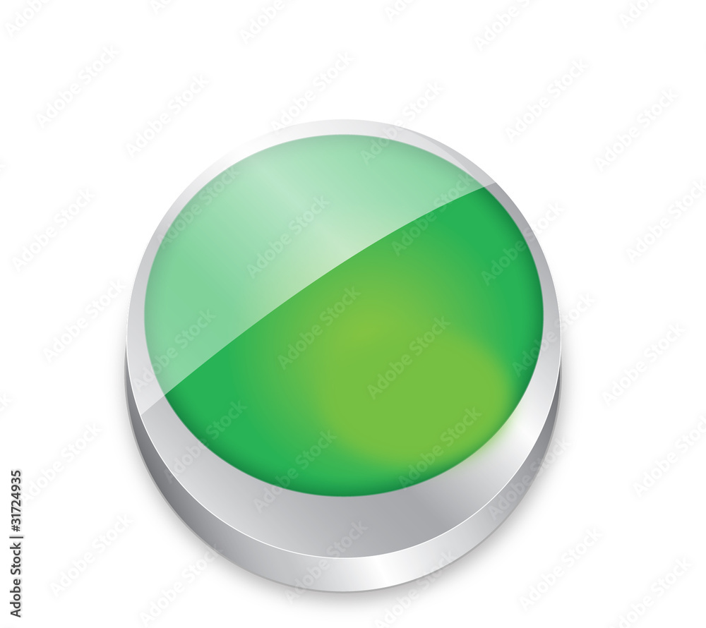 vector 3d button