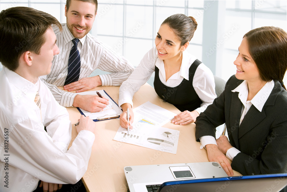 Obraz premium Businessteam