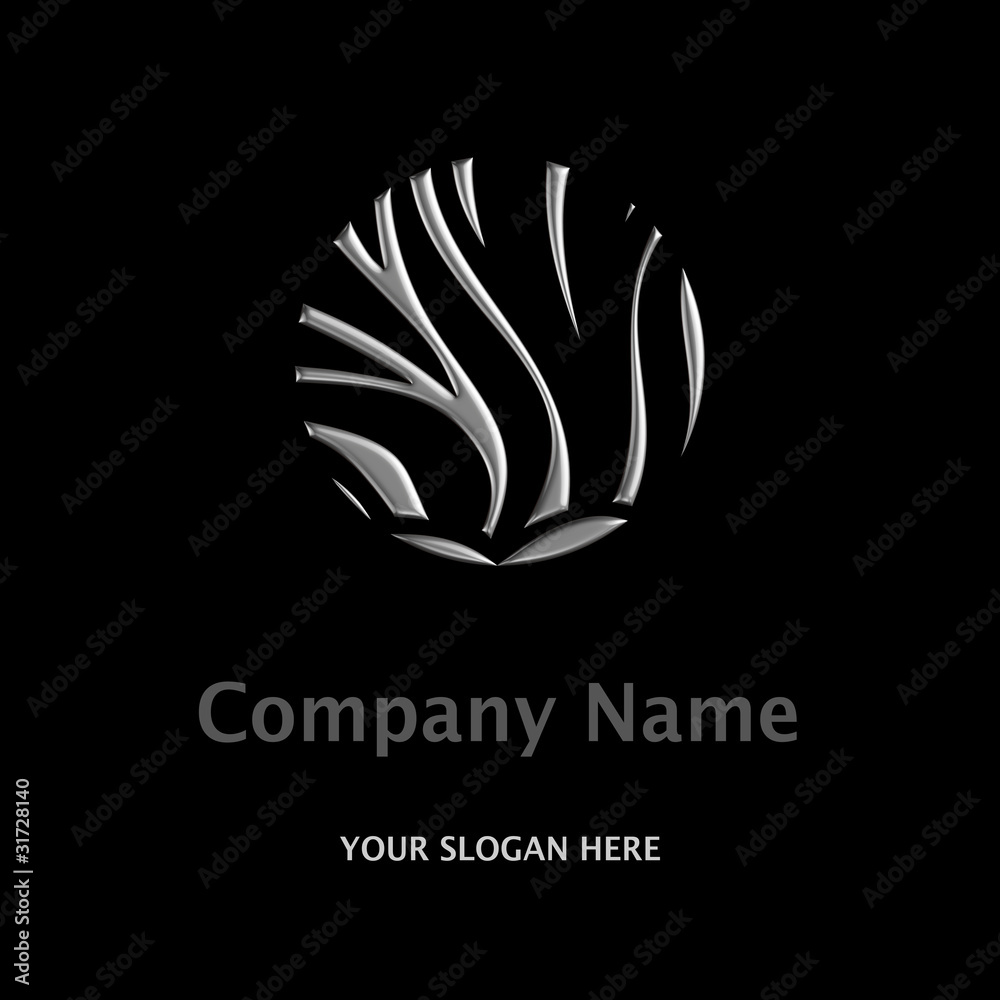Logo METAL COMPANY Stock Illustration | Adobe Stock