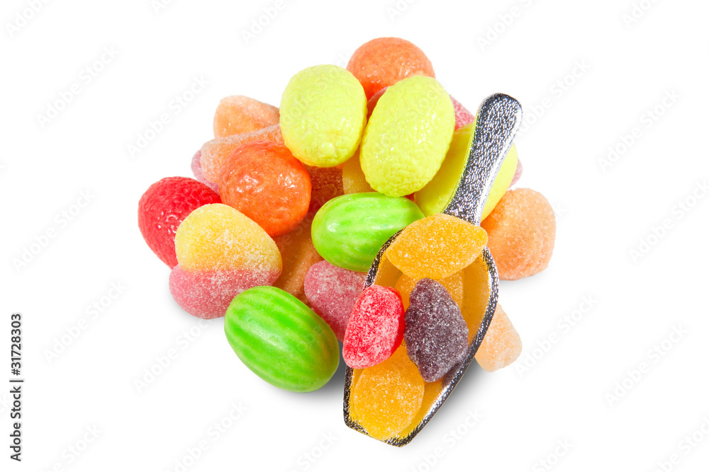 Colored sweets Colored sweets