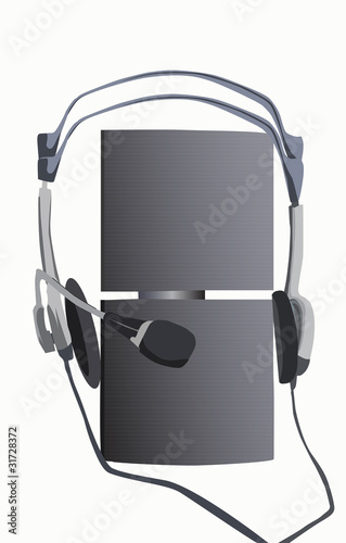 speaker and microphone