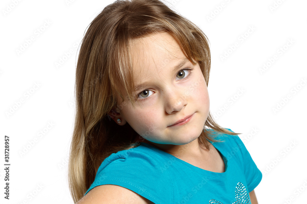 portrait eines kleinen mädchens portrait eines kleinen mädchens