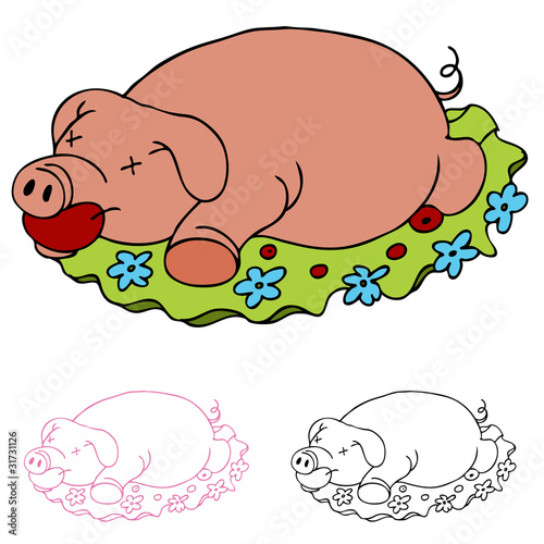 Luau Roasted Pig