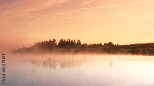 Morning sunrise on the marsh