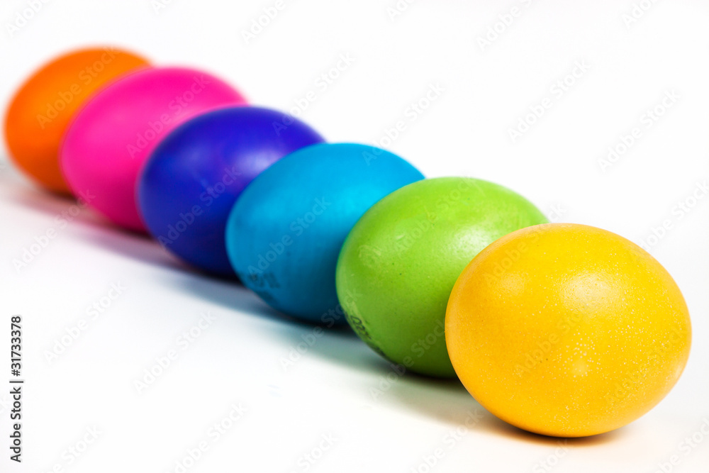 colorful Easter eggs