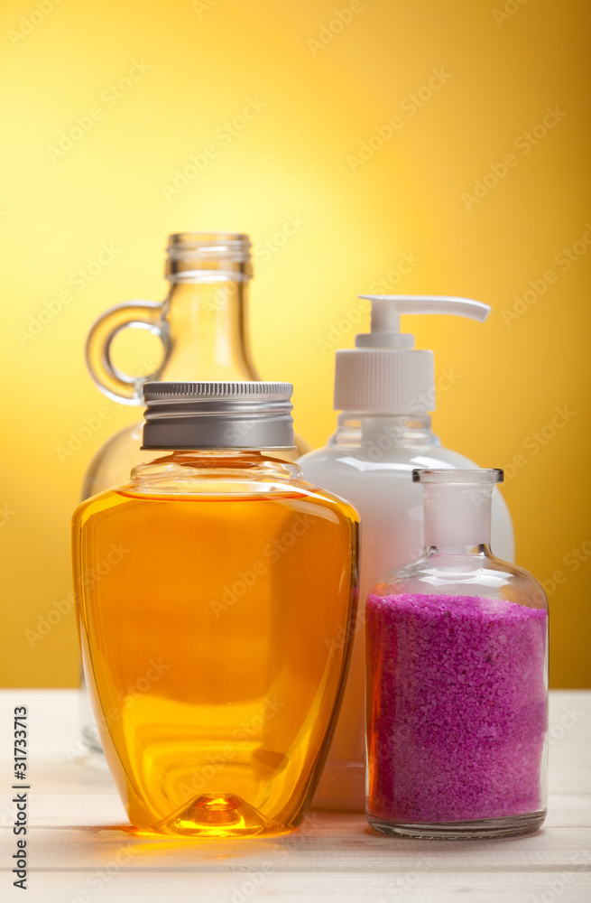 Bath salt and essential oils Bath salt and essential oils