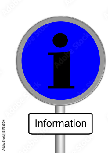 Informationschild