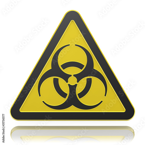 Biohazard symbol photo