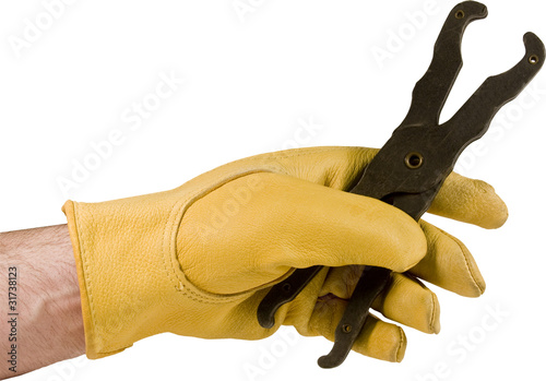 electricians fuse puller isolated