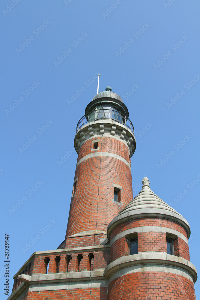 Detailansicht vom Holtenauer Leuchtturm