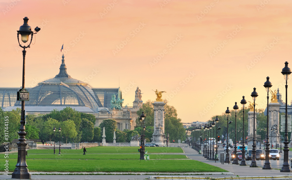 Fototapeta premium paris le matin