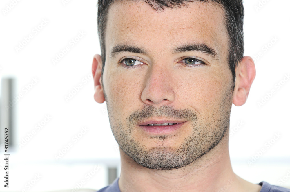 Fototapeta premium natural and relaxed looking young man