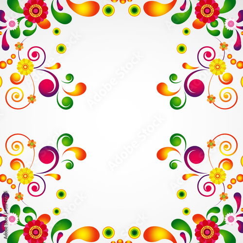 Floral design background.