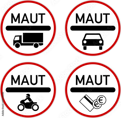 Maut Schilder