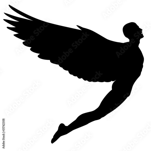 Flying man