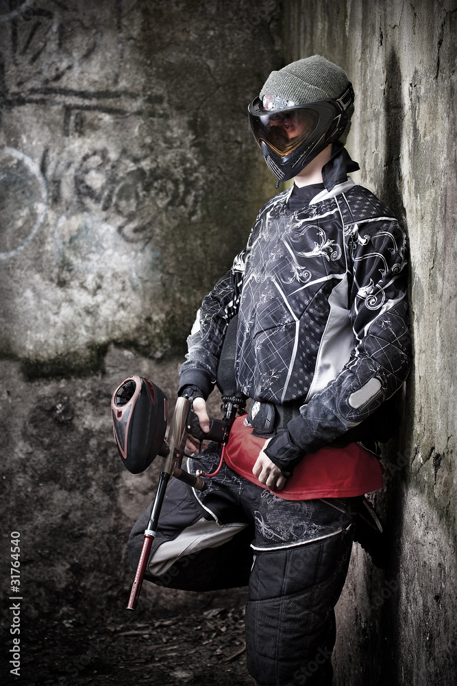 Paintball player Paintball player