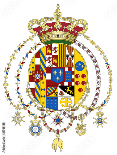 Coat of arms Kingdom of the Two Sicilies photo