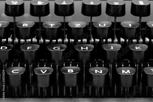 Schreibmaschine Tastatur