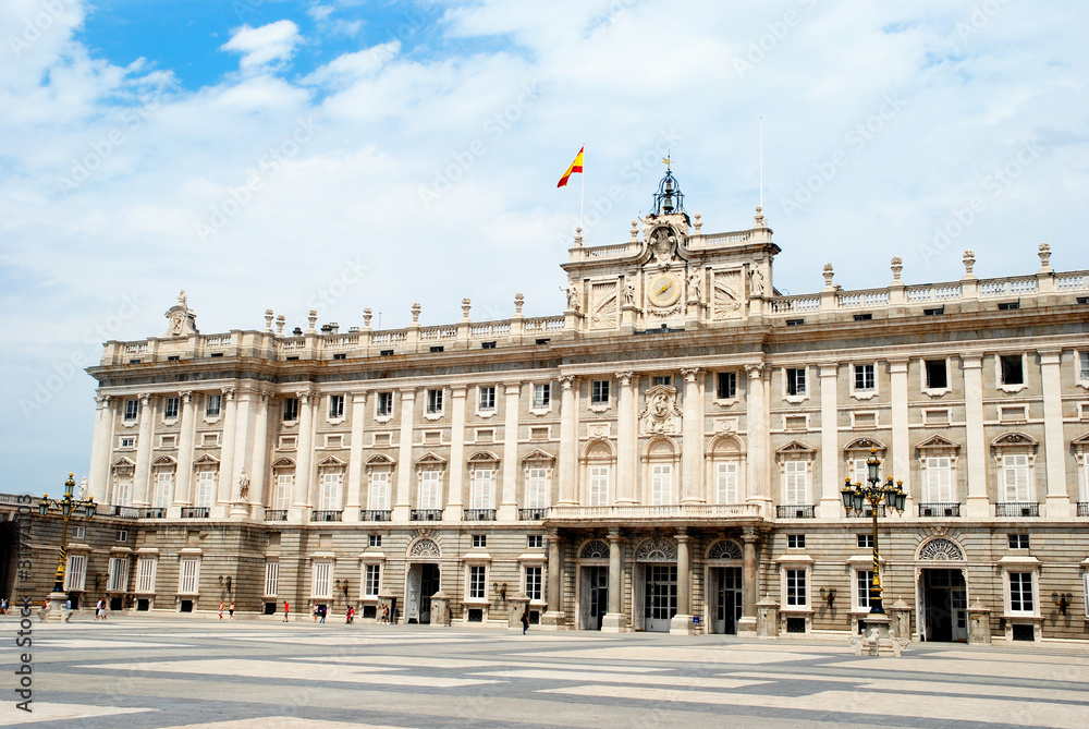Palacio real Palazzo reale Madrid Spagna 2010