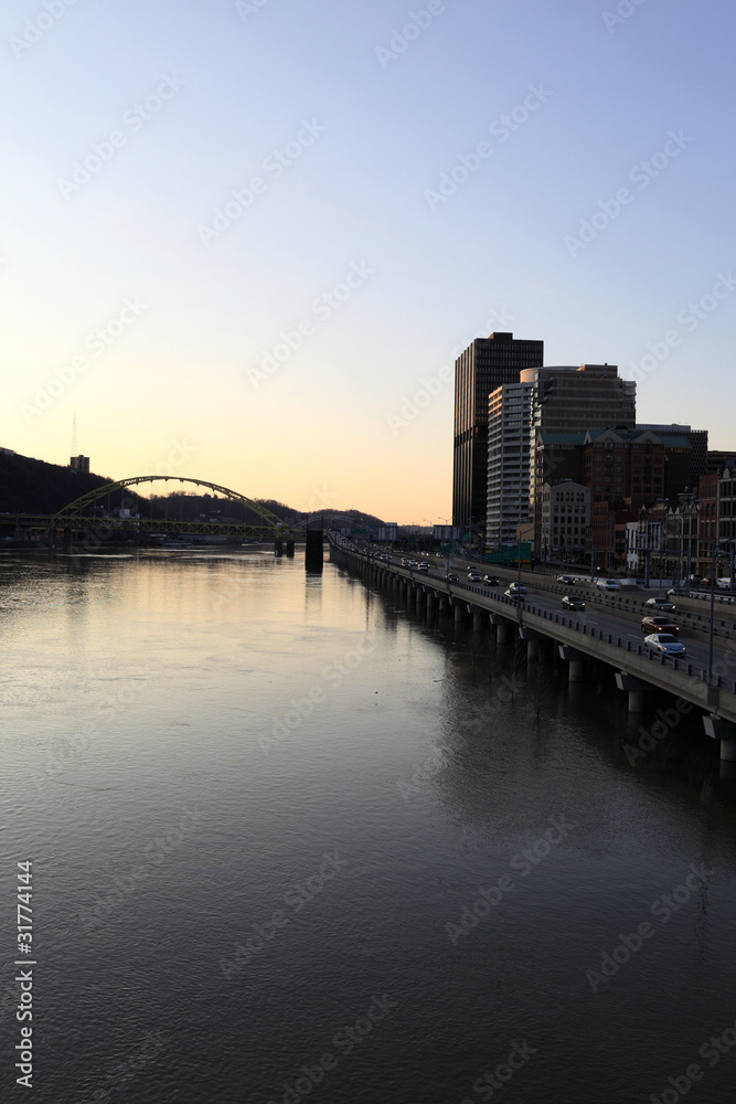 Monongahela River in Pittsburgh
