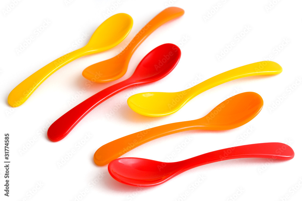 Farbenfrohe Eierlöffel Farbenfrohe Eierlöffel