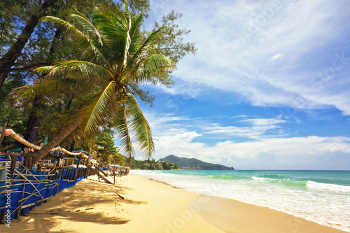 Fototapeta Naklejka Na Ścianę i Meble -  Exotic tropical beach
