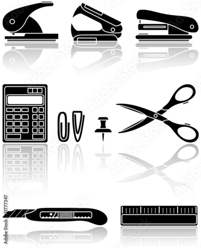 Office icon set