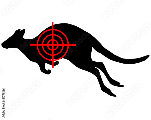 Känguru Fadenkreuz