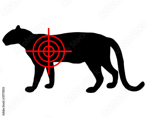 Leopard Fadenkreuz