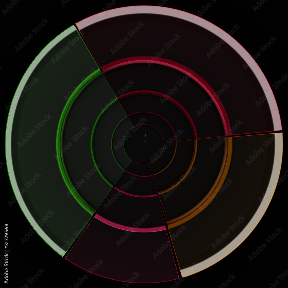 Color Pie glass diagram Color Pie glass diagram