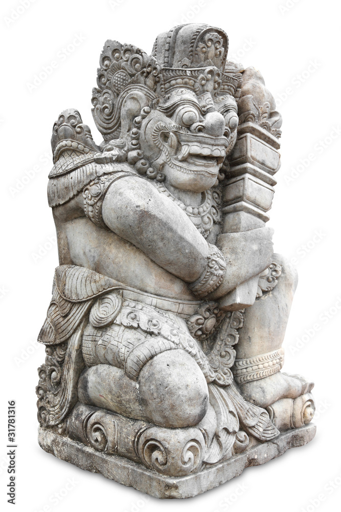 Ancient Balinese statue