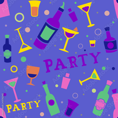 Cocktail Party Seamless