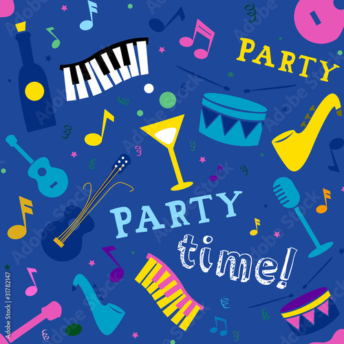 Music Party Seamless