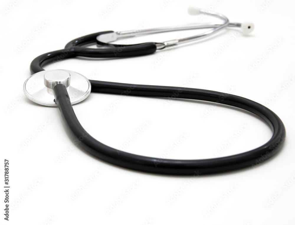 sthetoscope isolated over a white background. sthetoscope isolated over a white background.