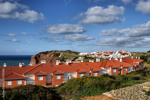 Houses in S. Martinho do Porto, Portugal