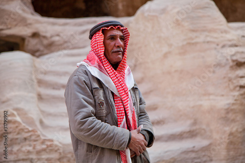 Beduine in Jordanien