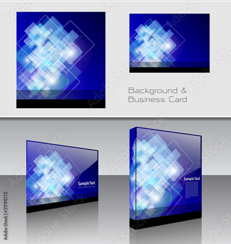 Background, business card, ...