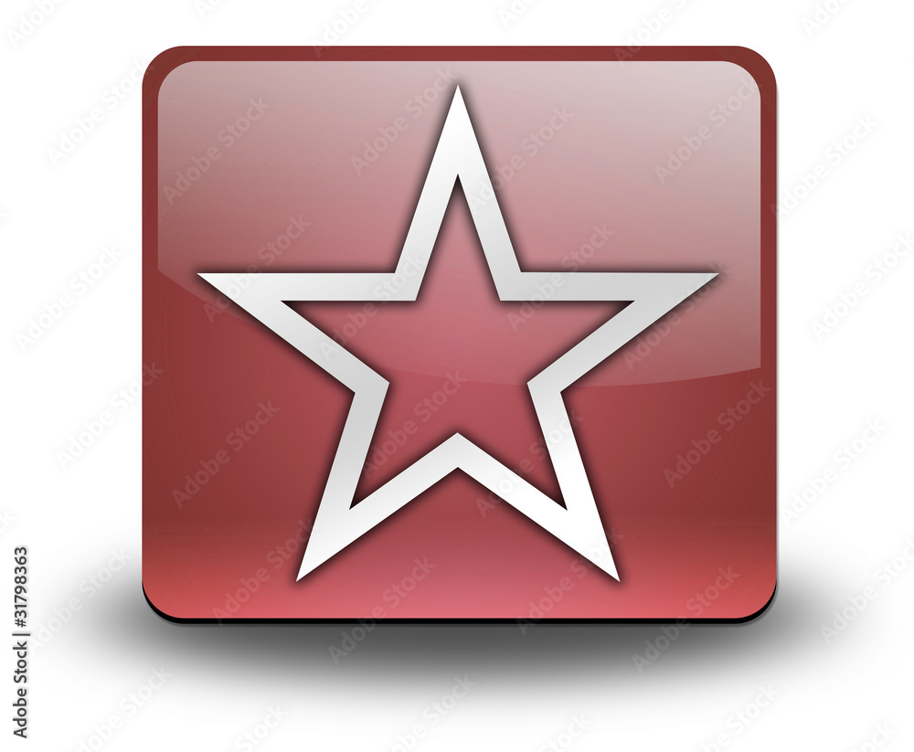 Red 3D Effect Icon Red 3D Effect Icon