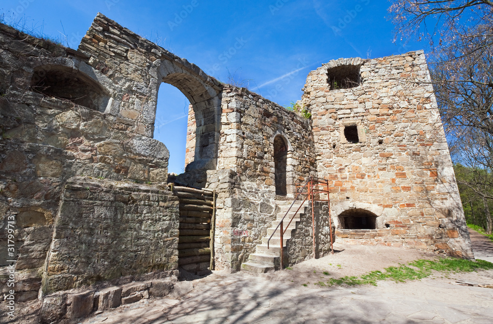 Ancient fortress ruins