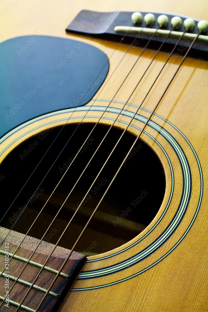 Obraz premium Acoustic guitar