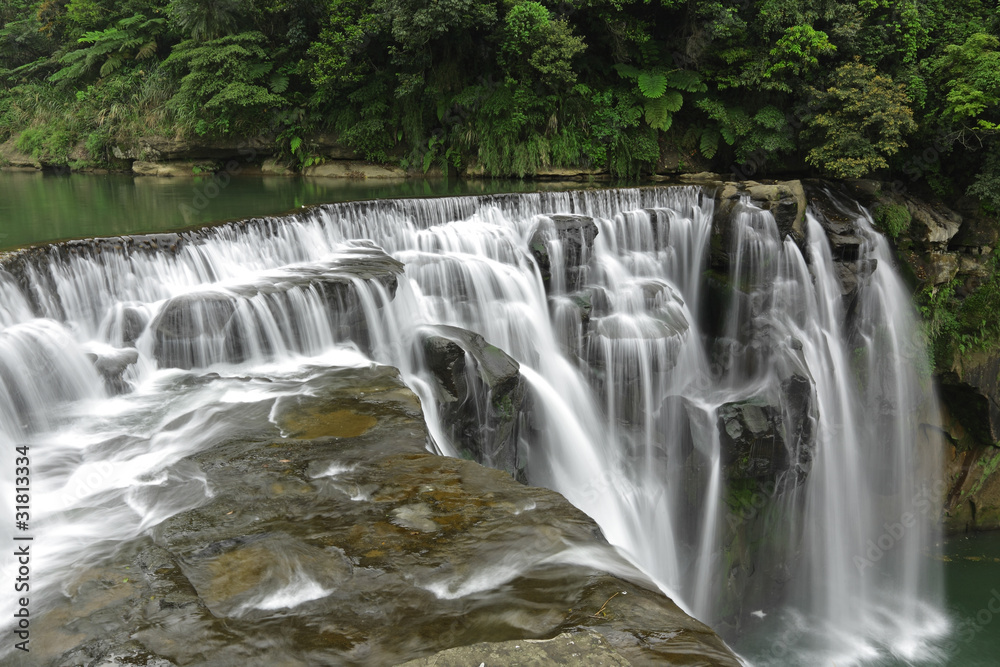 Naklejka premium Shifen waterfall in Taiwan