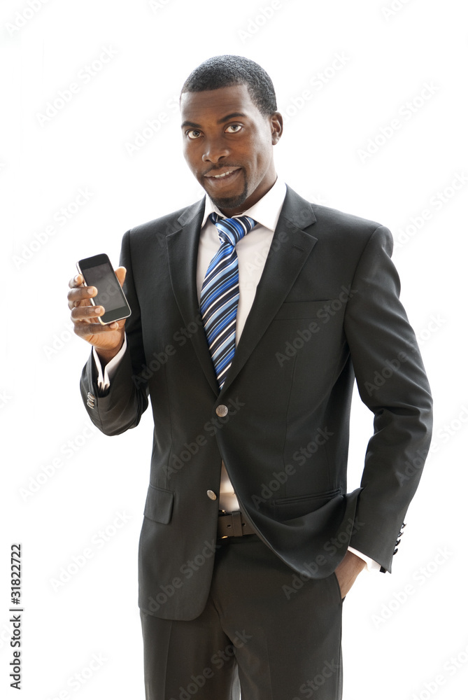 black businessman