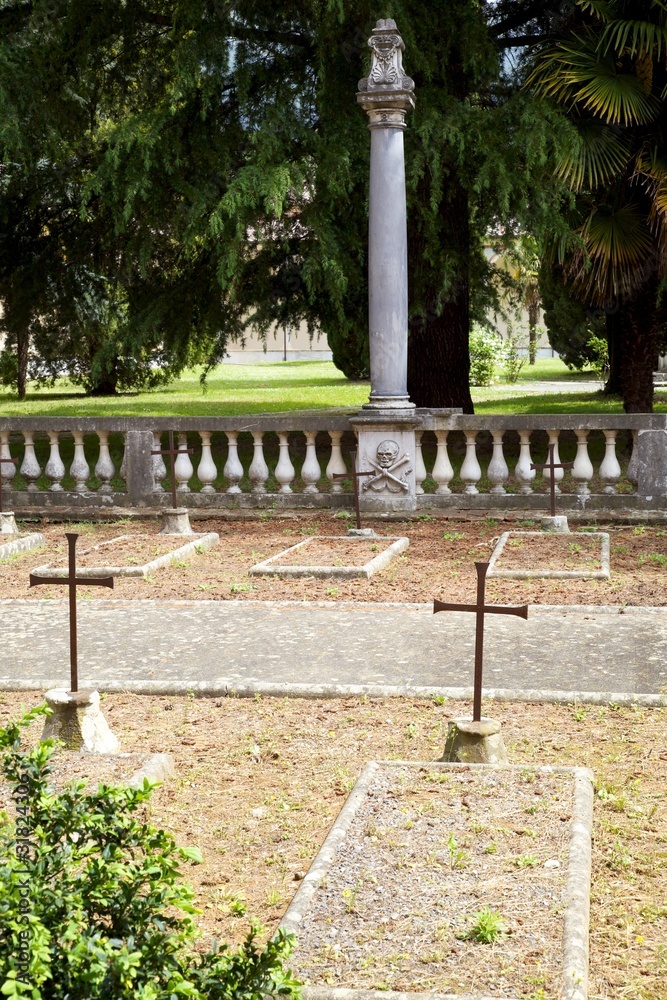 Cimitero dei frati cistercensi della Certosa di Pisa2 Stock Photo